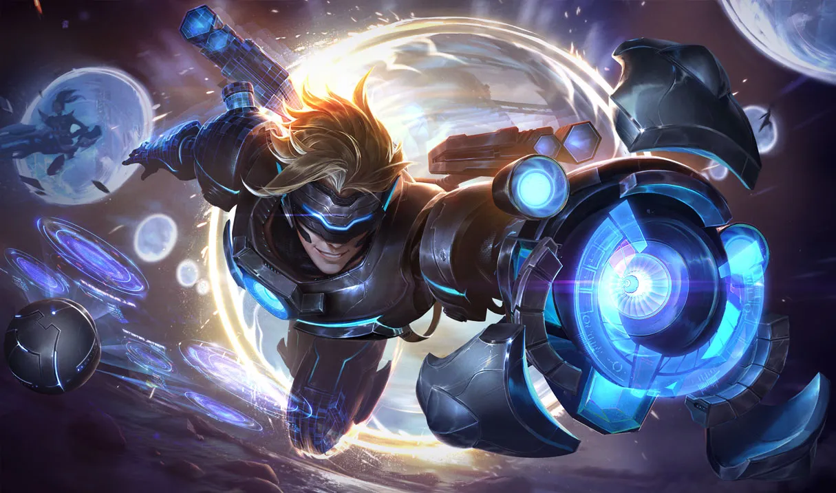 Pulsefire Ezreal Ultimate League of Legends skin