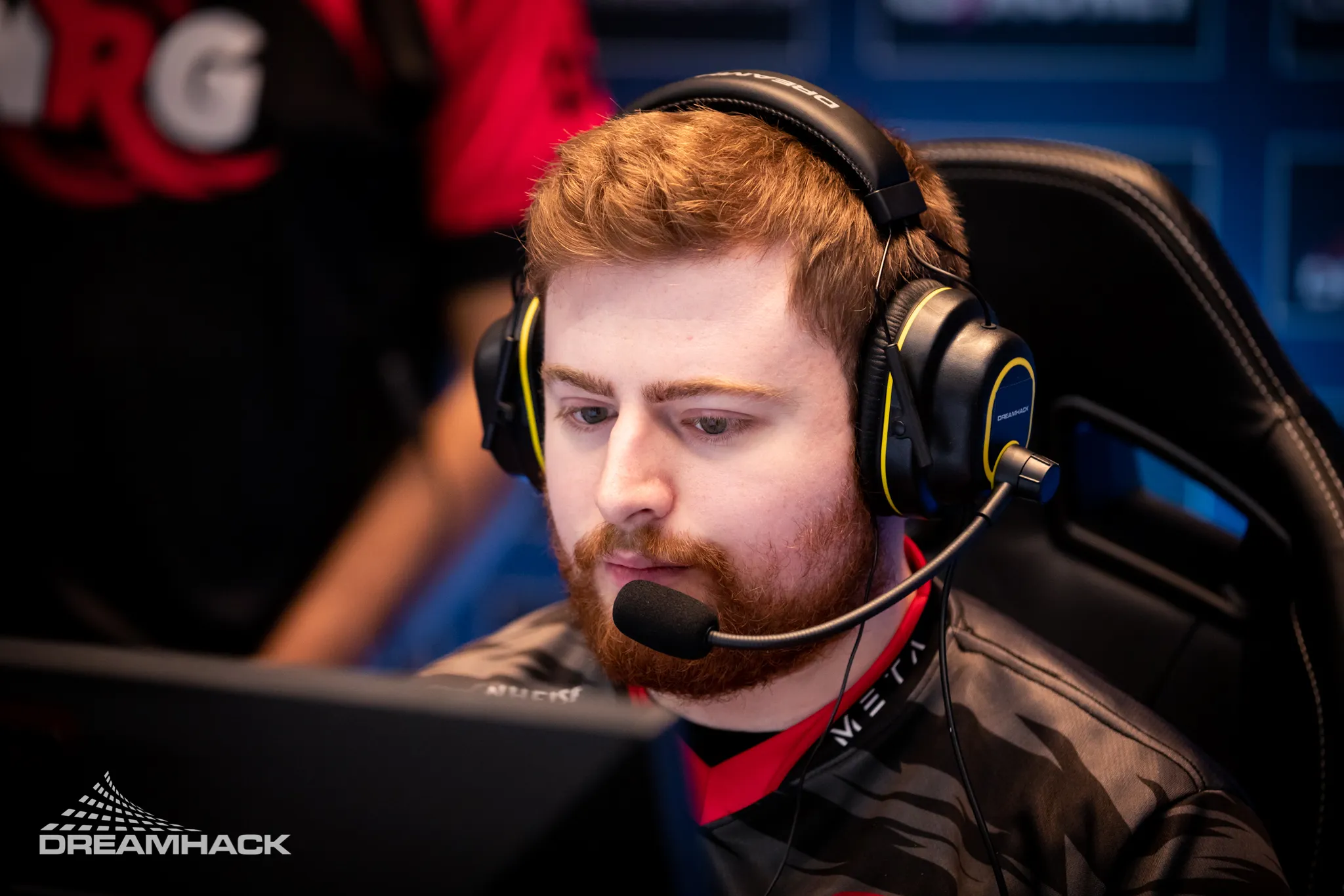 Photo taken of male CS:GO pro daps while he played for NRG between 2017 and 2019.