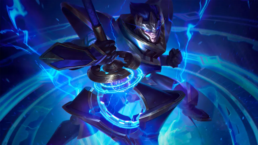 Hextech Jarvan Skin in League of Legends