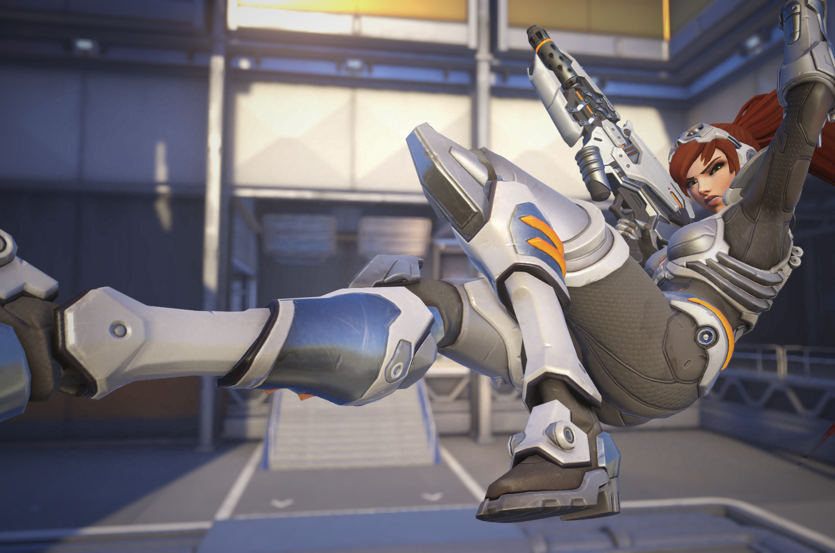 The Kerrigan Widowmaker skin as it appears in Overwatch 2.