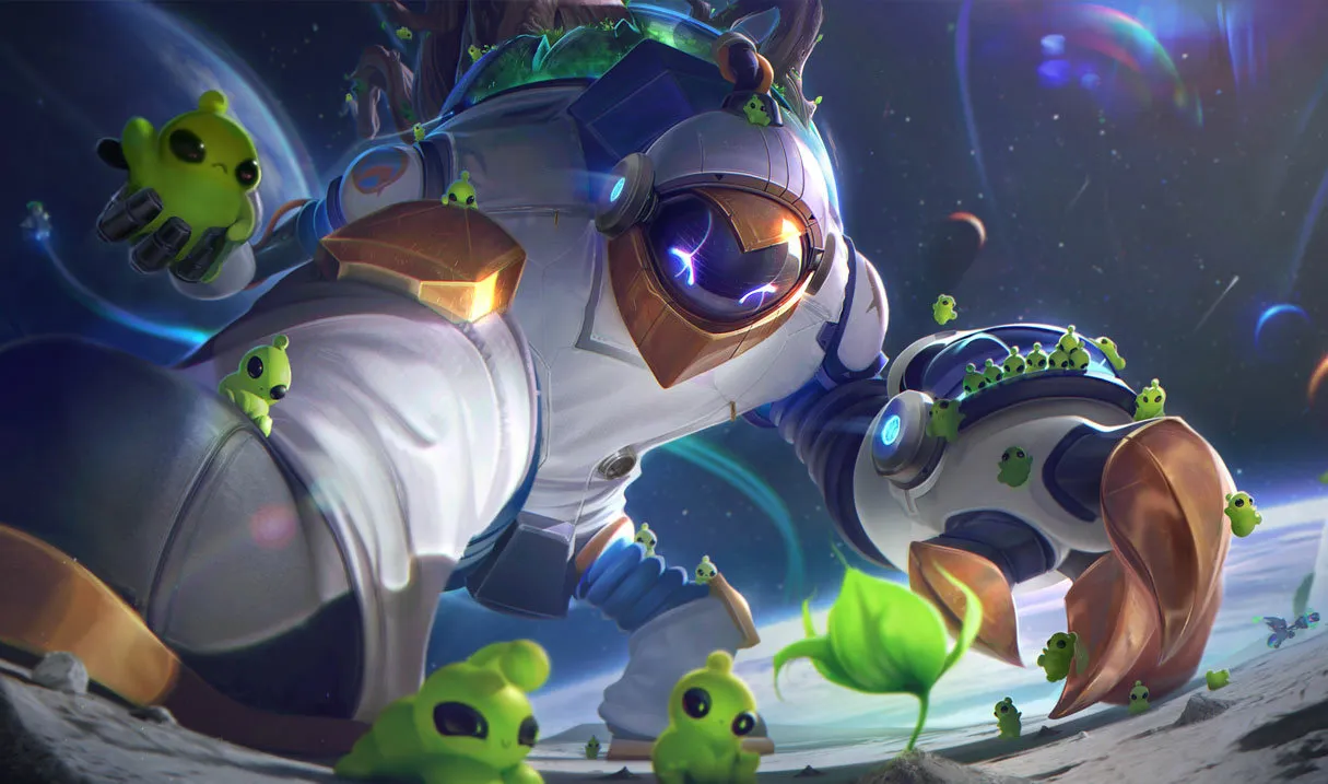 Astronaut Maokai in League of Legends