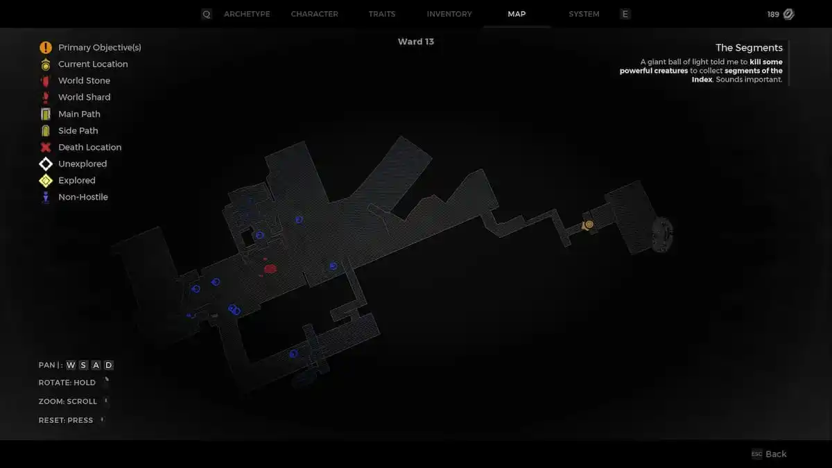 The map to the secret room that needs the Cargo Control Key