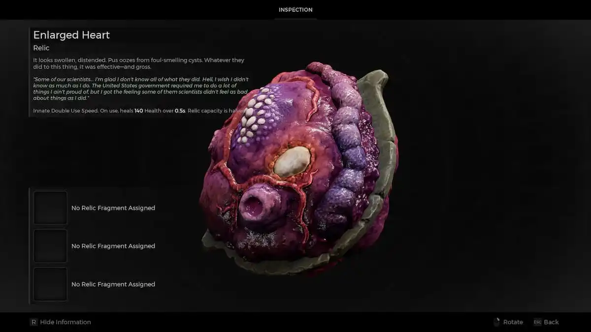 The Enlarged Heart in Remnant 2