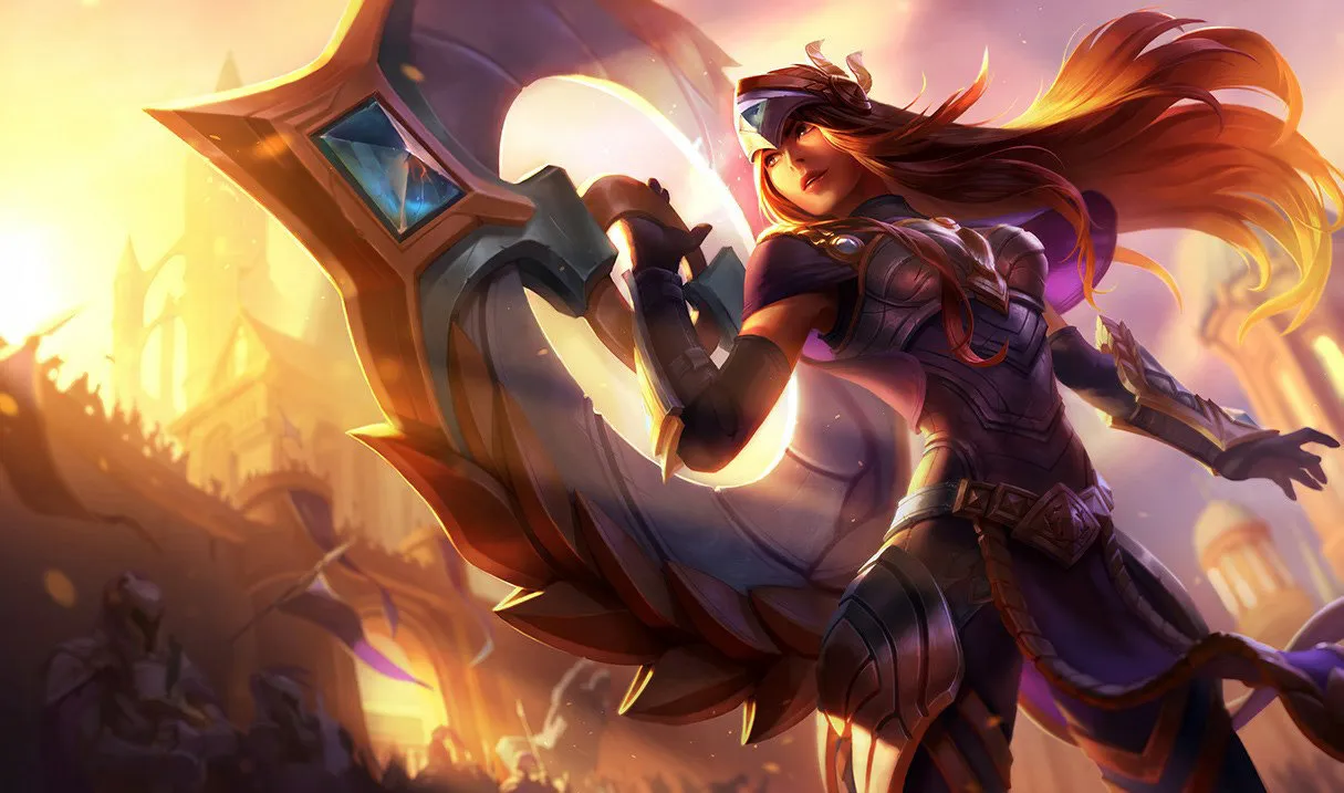 Victorious Sivir splash art, 2015 League of Legends