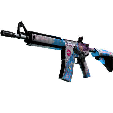 M4A4 Temukau in CS:GO.