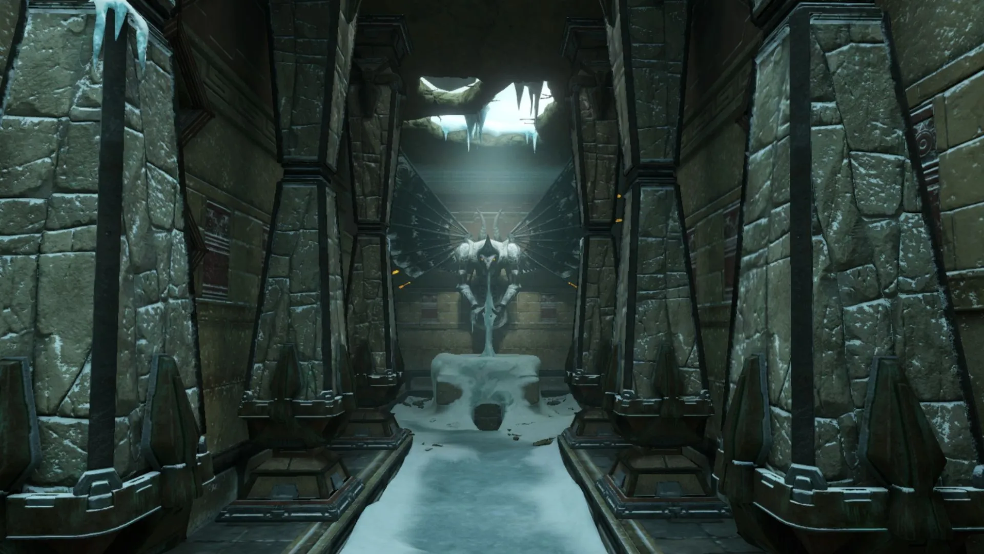 chozo hallway in metroid prime remastered