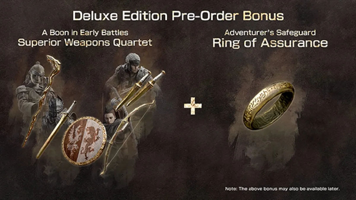 Dragon's Dogma 2 deluxe edition pre-order bonuses