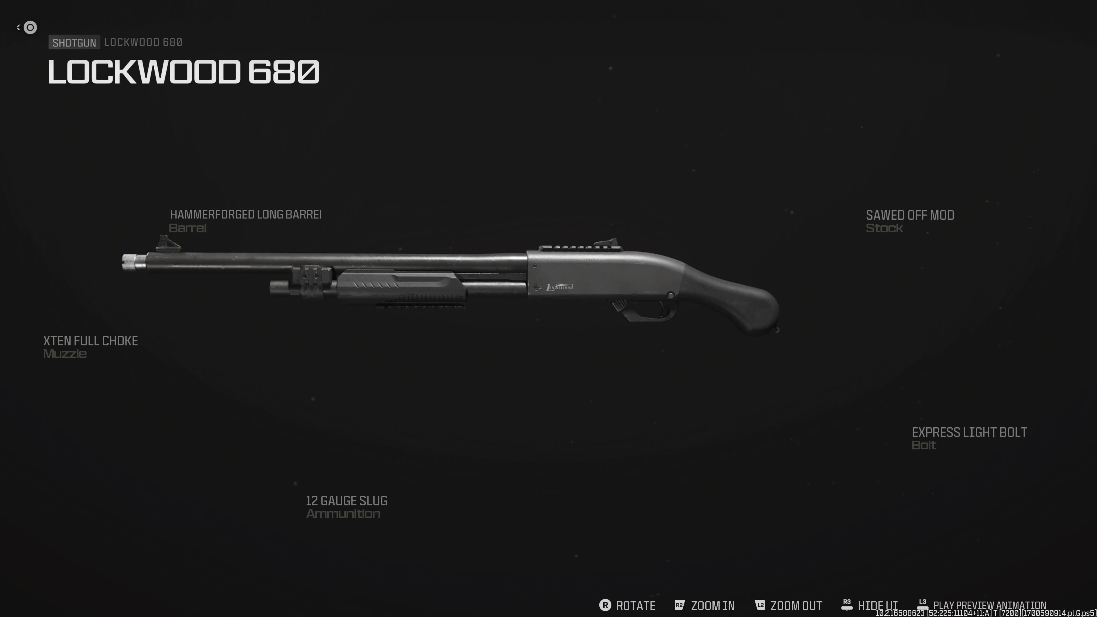 A screenshot of the best Lockwood 680 loadout in MW3.