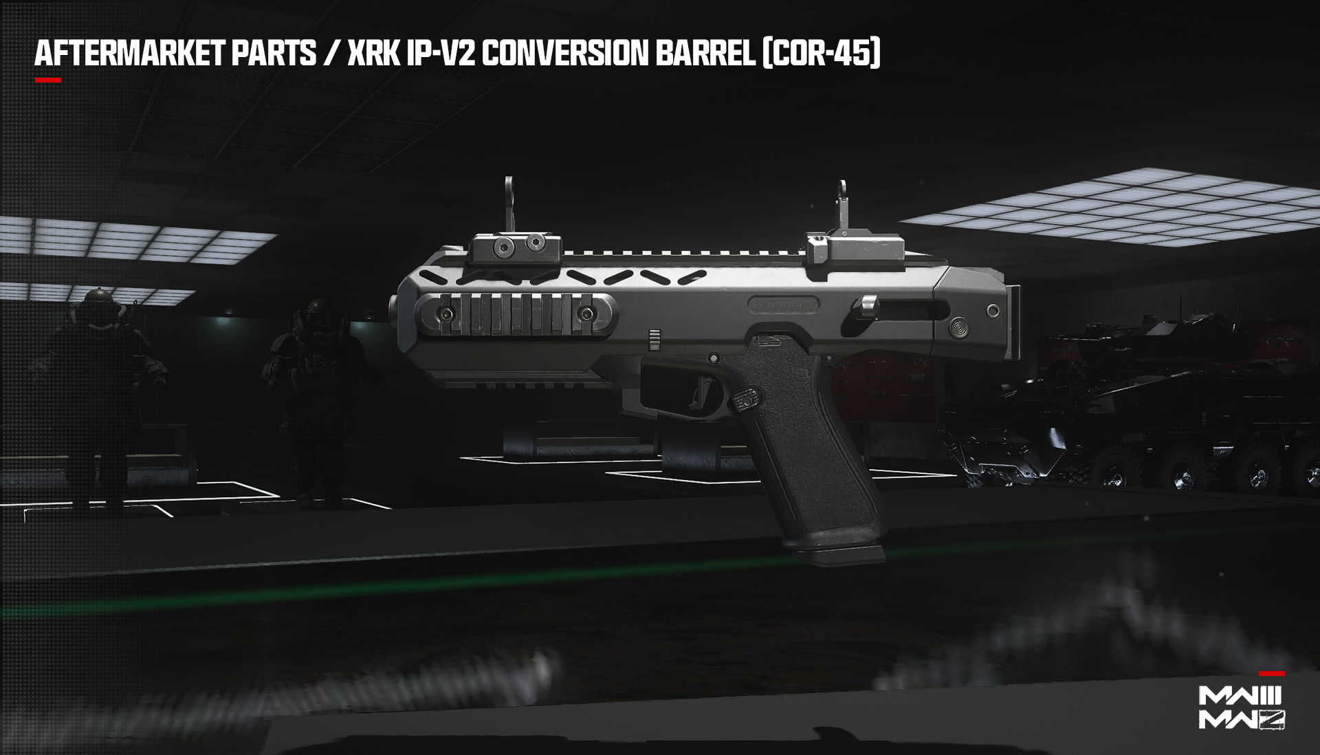 A screenshot of the XRK IP-V2 Conversion Barrel Kit (COR-45).