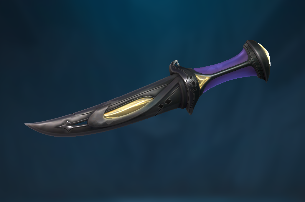 Sandswept Dagger Indigo Variant in VALORANT