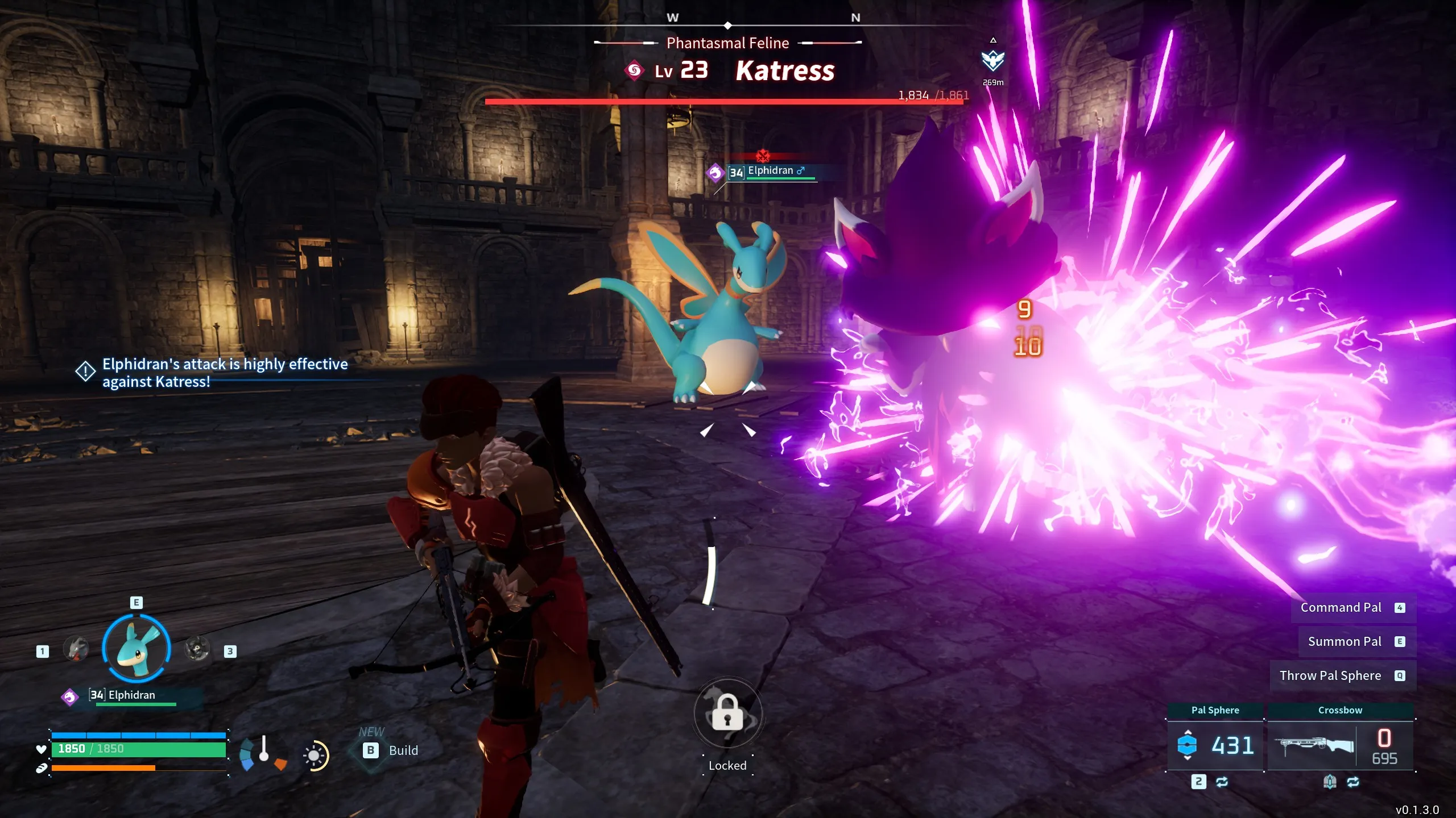 Elphidran shooting an attack at Alpha Katress