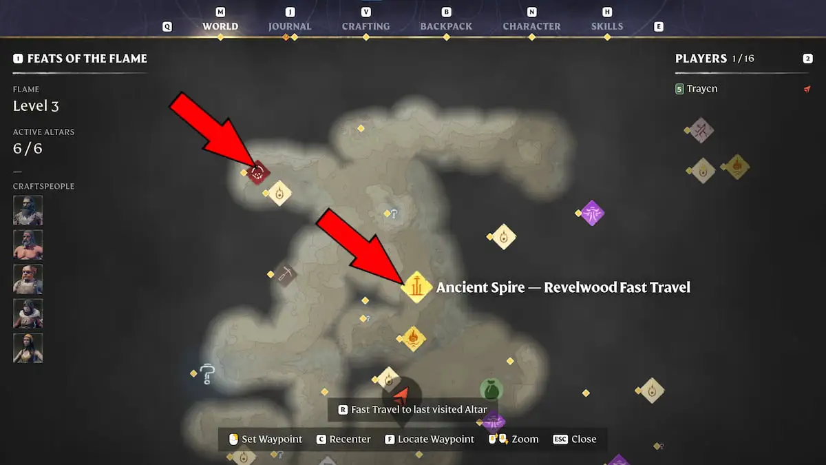 Where to find Amber locations in Enshrouded