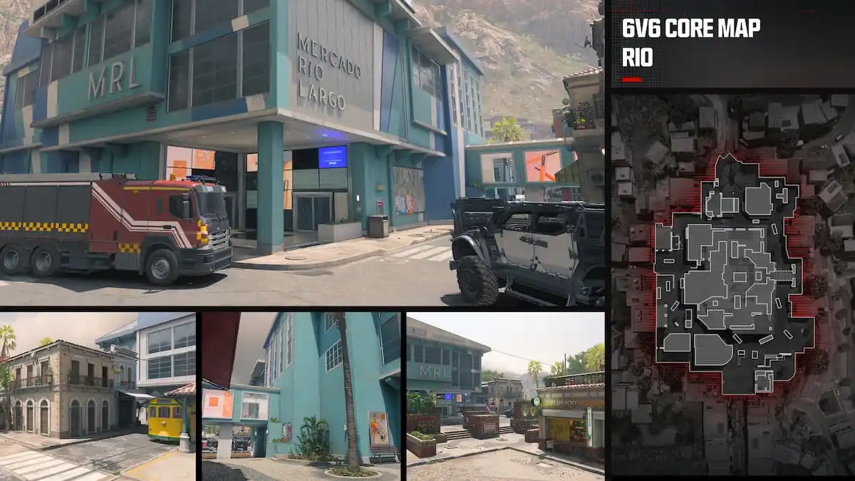 Rio, new 6v6 map in Season One Reloaded of MW3.