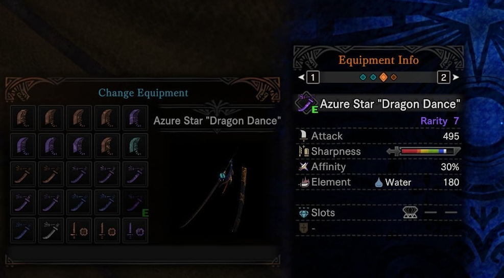 Monster Hunter World weapon affinity