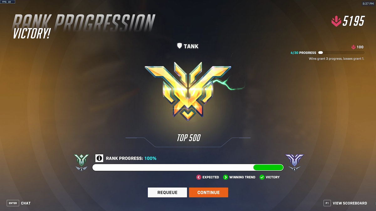 Overwatch 2's new competitive progression in Season 12