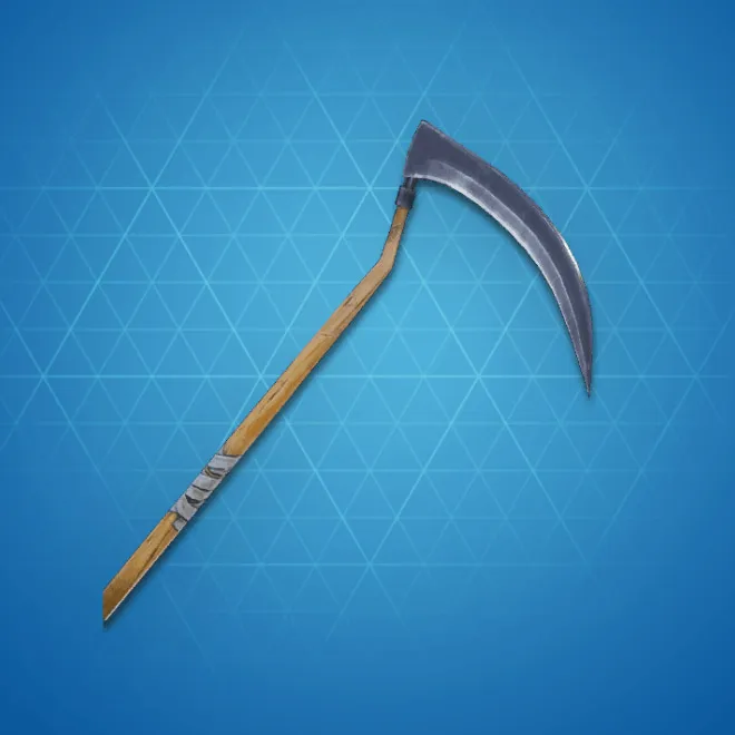 Reaper pickaxe in Fortnite, a scythe.