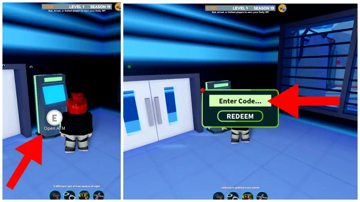 How to redeem Jailbreak codes