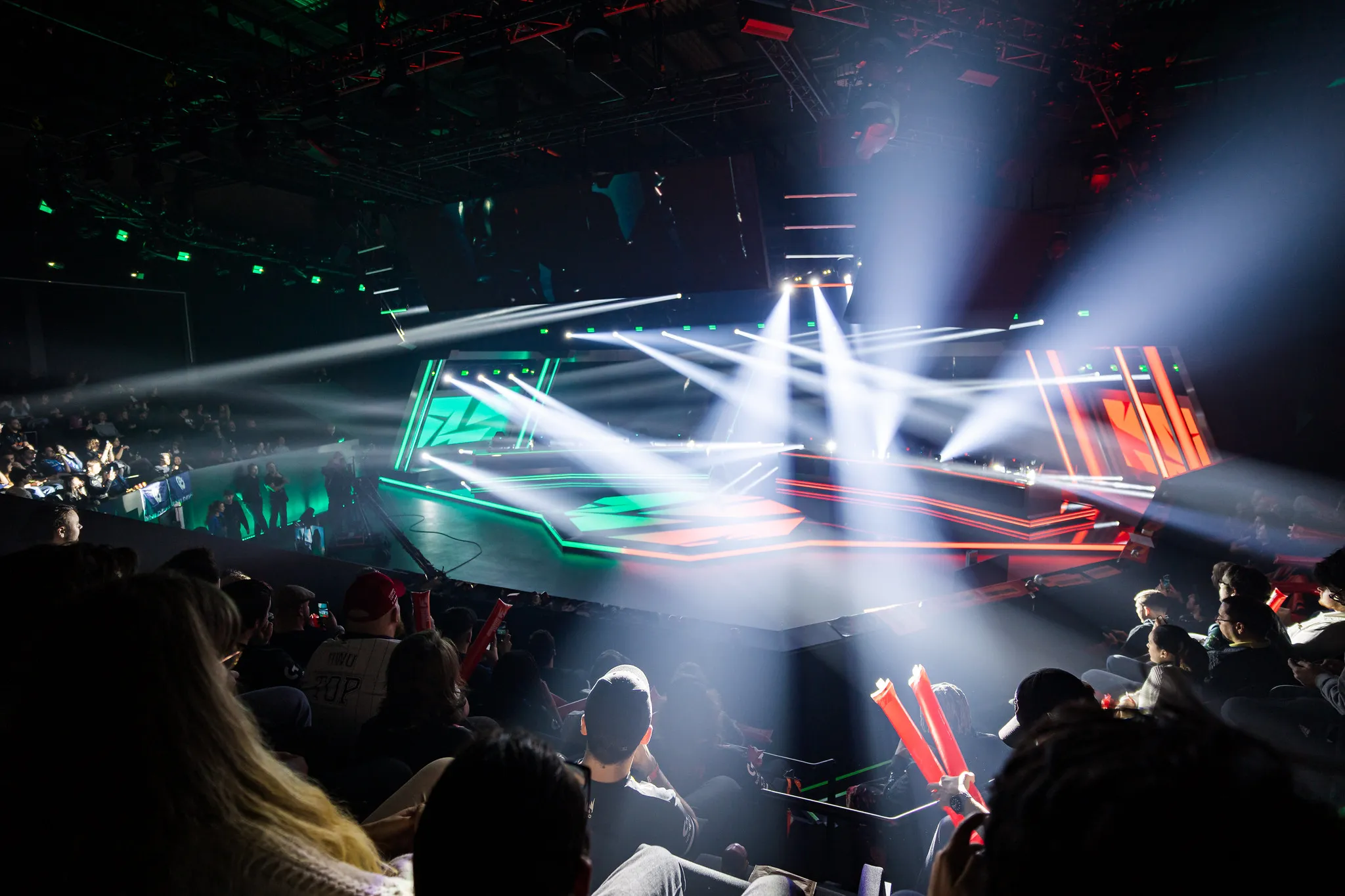 Fans at the Riot Games Arena in Berlin, 2024 LEC Winter Split - Photo by Michal Konkol/Riot Games