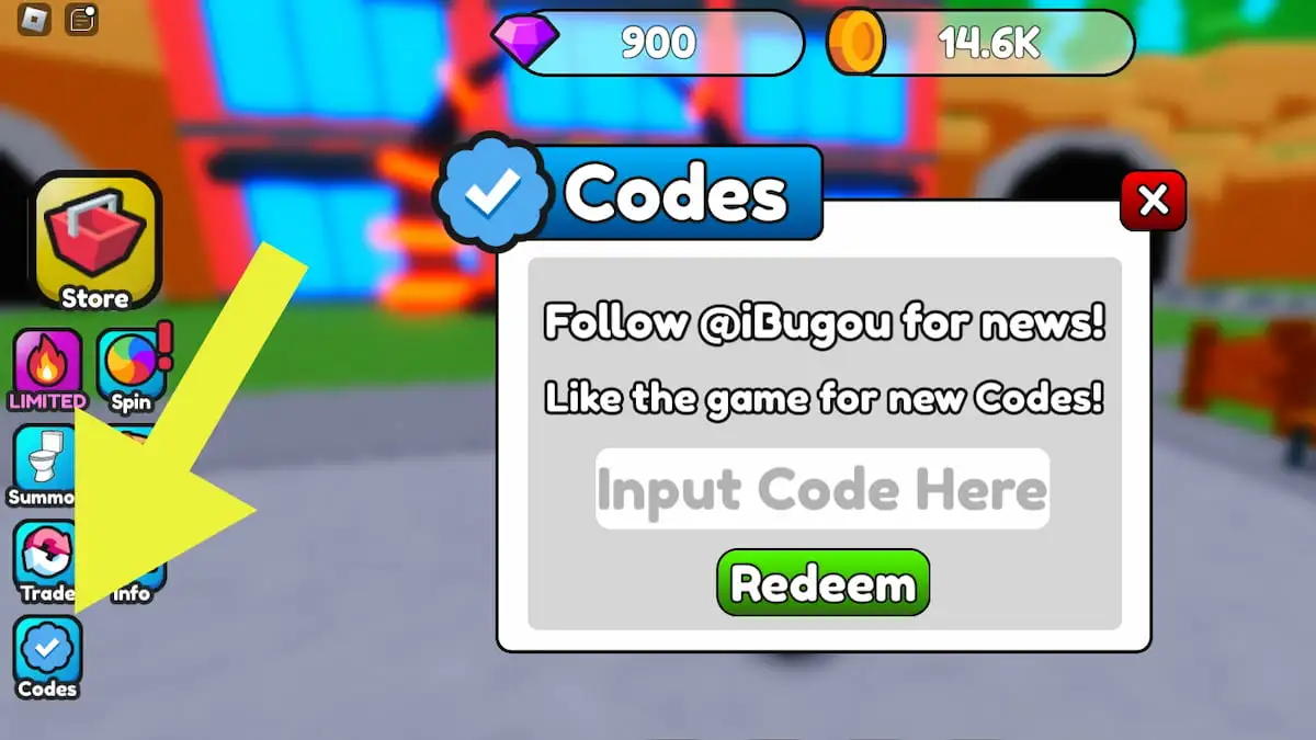 How to redeem codes in Toilet Verse Tower Defense