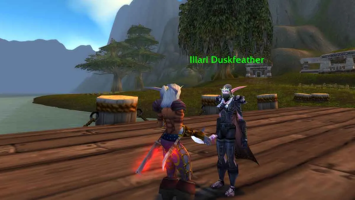 Illari Duskfeather in Arathi Highlands in WoW SoD