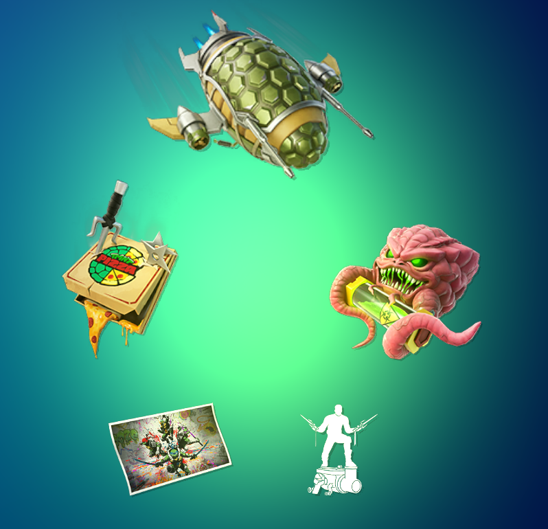 TMNT Fortnite quest rewards