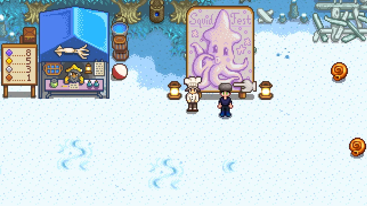 SquidFest の仕組みと Stardew Valley のすべての報酬