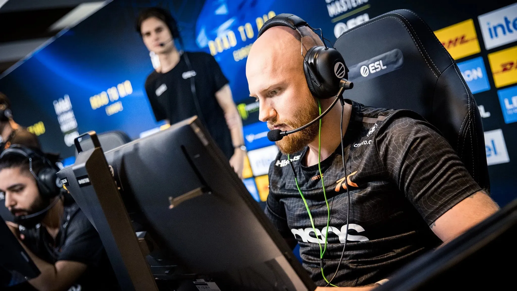 KRIMZ competing at the Rio CS:GO Major.