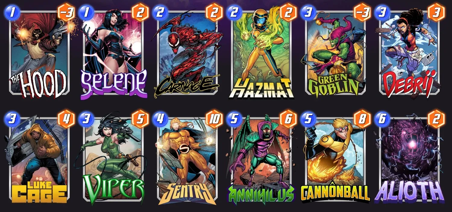 Marvel Snap Pure Junk deck