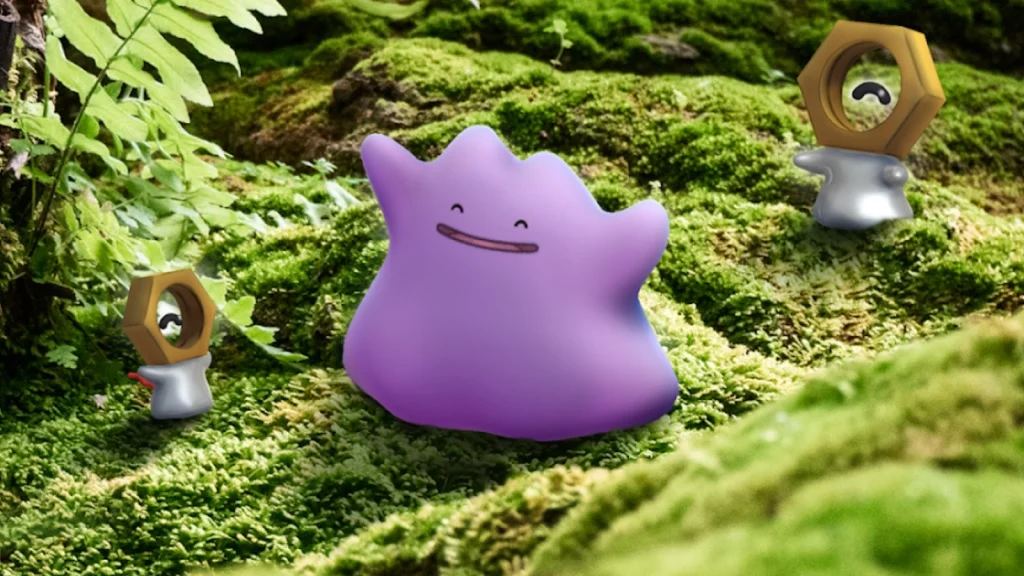 Ditto in Pokémon Go.