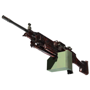 M249 Magma skin in CS2. 