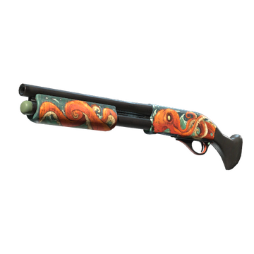 Sawed off the Kraken skin CS2. 