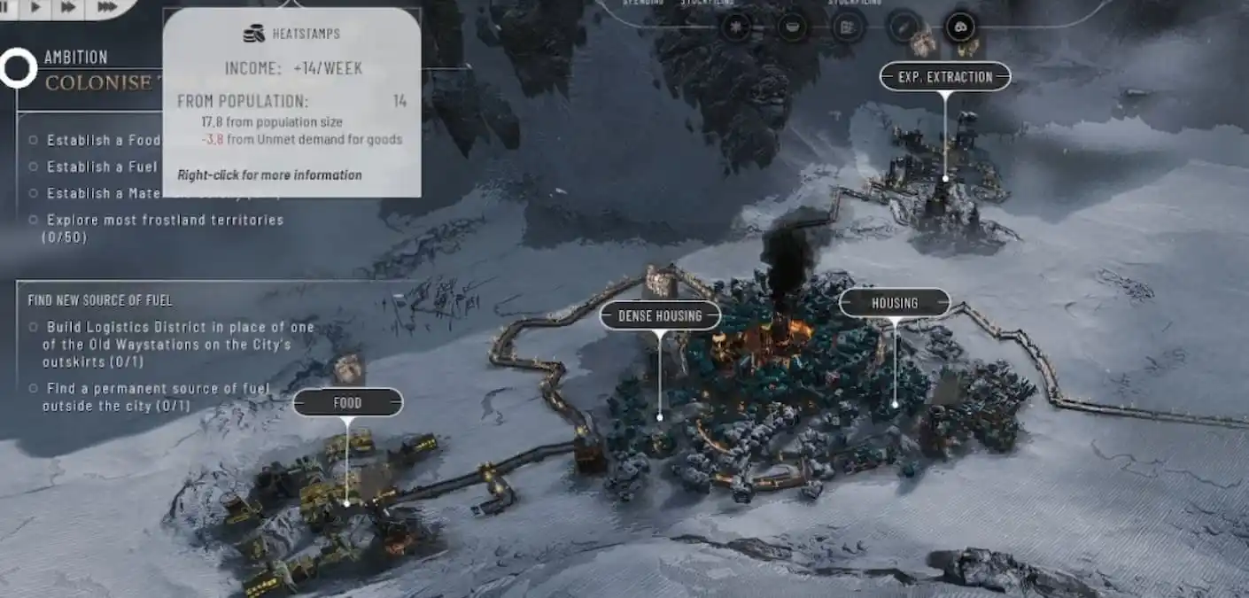 Heatstamp details for Frostpunk 2