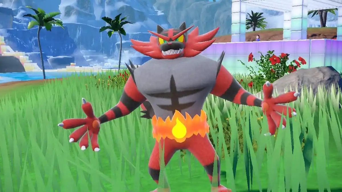 傾いたポケモンプレイヤーは、スカーレットとバイオレットのIncineroar Tera Raidsで問題を抱えていません