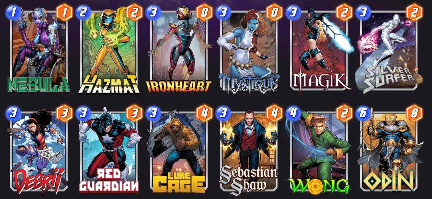 Marvel Snap Toxic deck