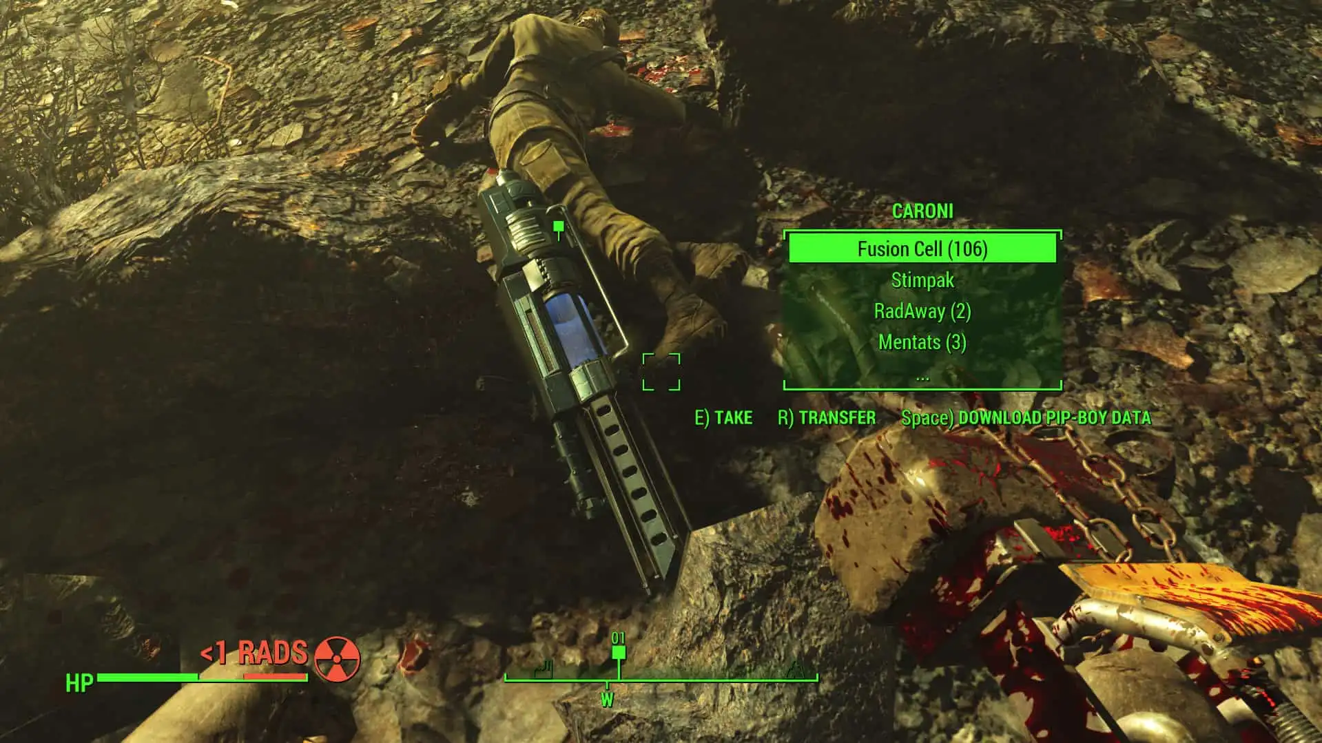 Caroni defeated in Fallout 4