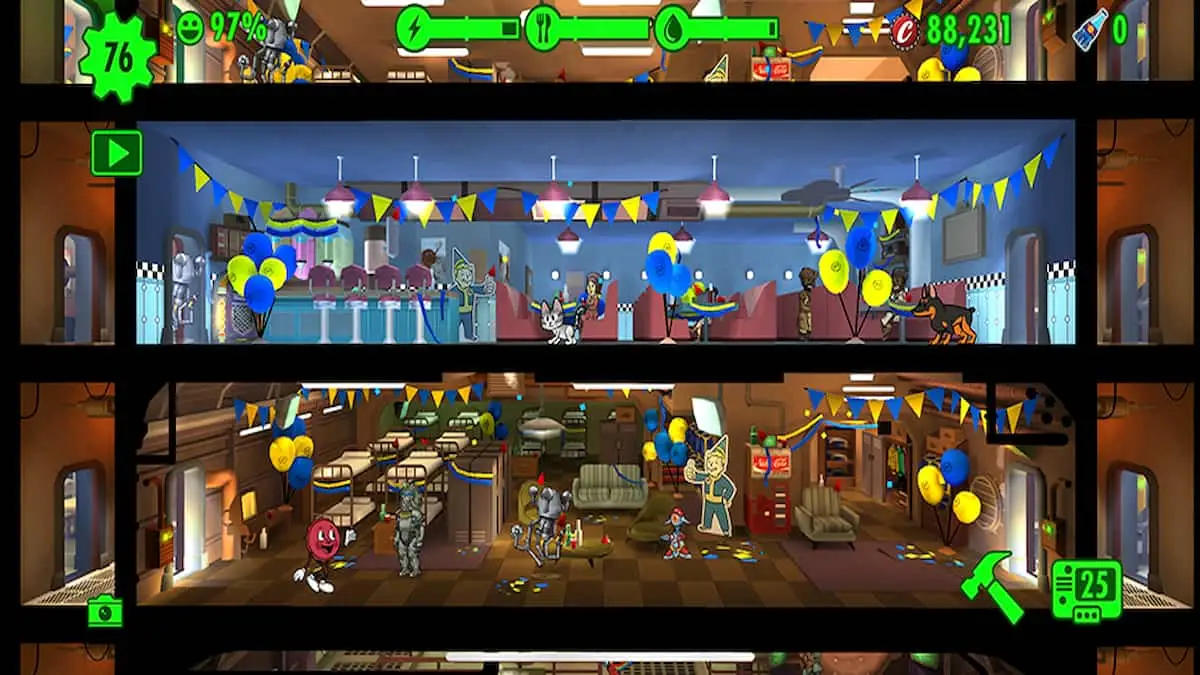 Fallout Shelter でテーマを使用する方法