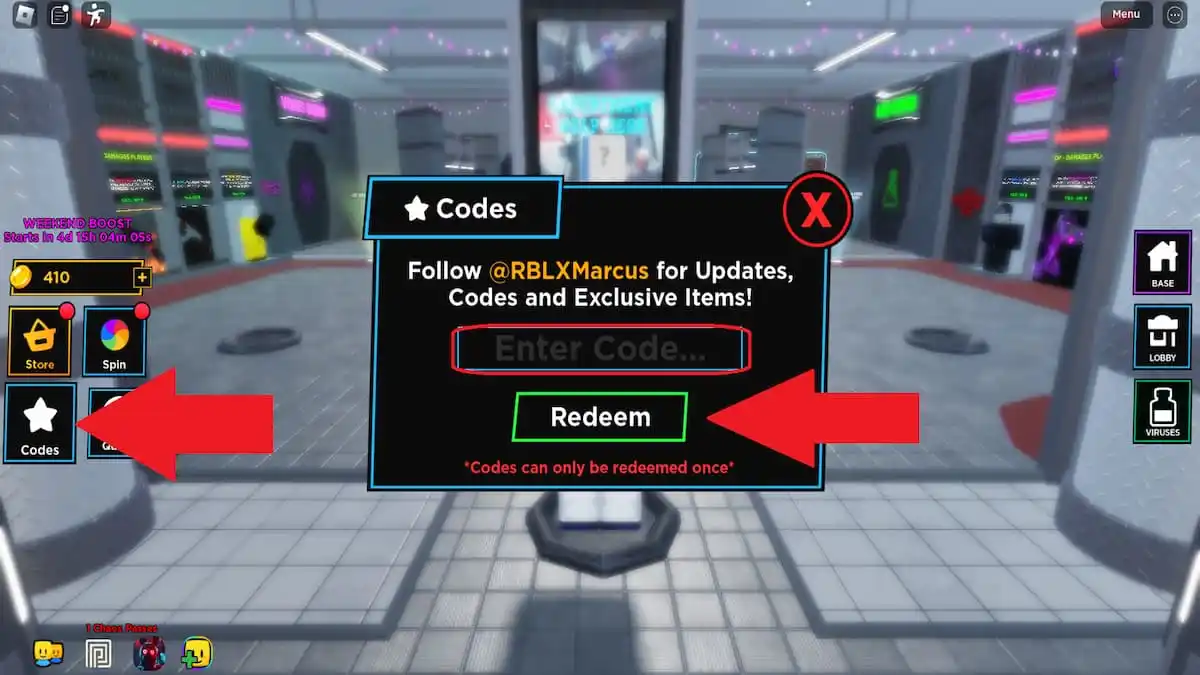 Ro Bio Experiment How to redeem codes