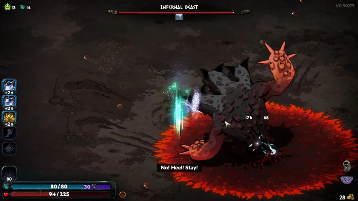 Cerberus moveset in Hades 2