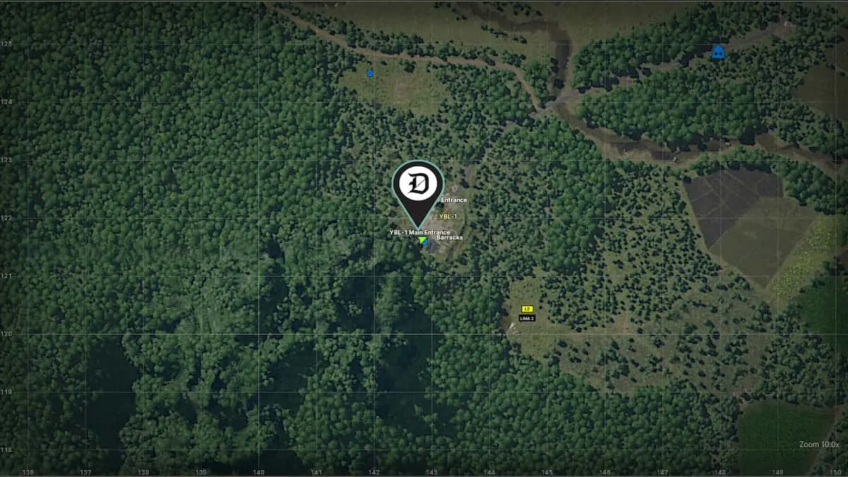 YTL-1 Location on Gray Zone Warfare map