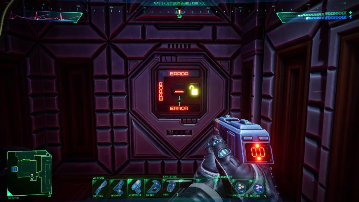 System Shock リメイク: Master Jettison Enable を有効にする方法