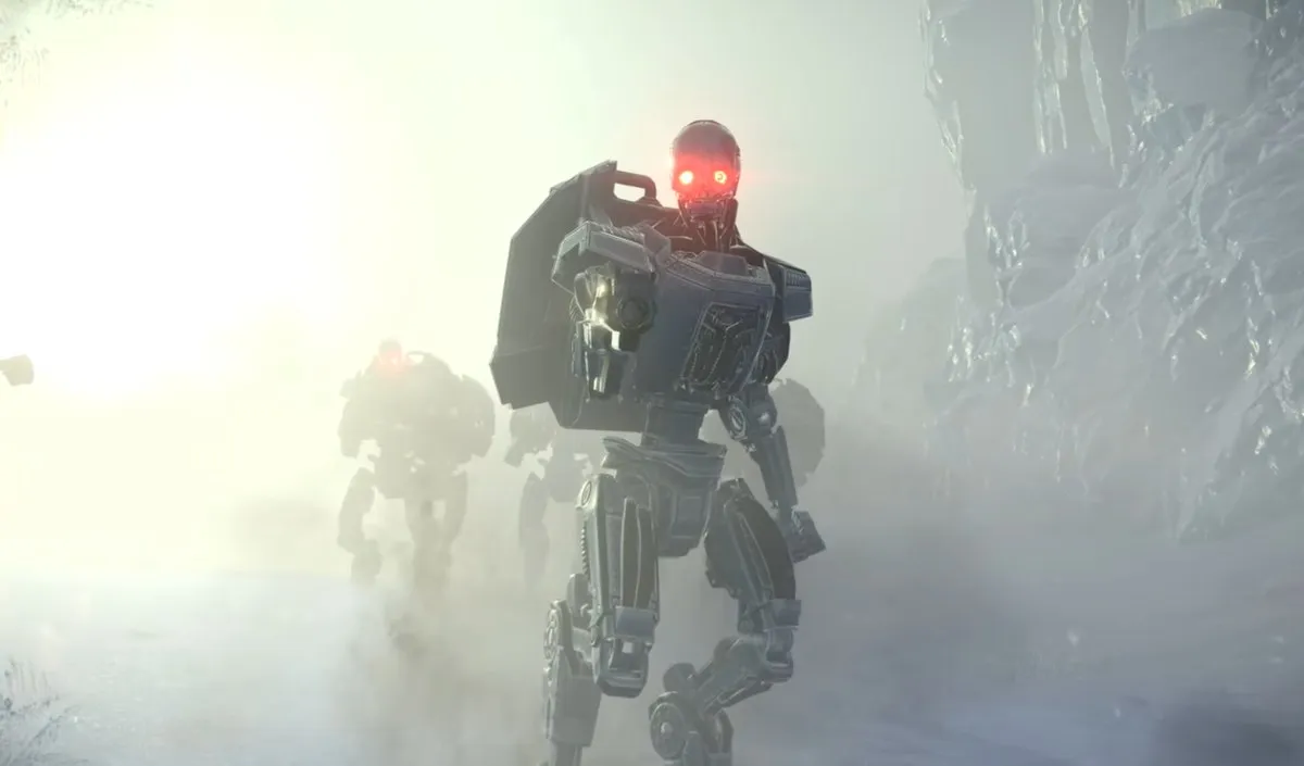 New Automaton enemy in Escalation of Freedom trailer