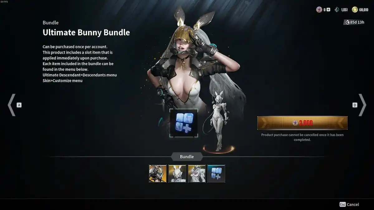 Ultimate Bunny Bundle in The First Descendant