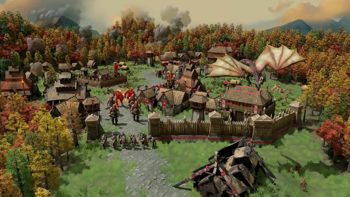 Age of Mythology Retold Combat