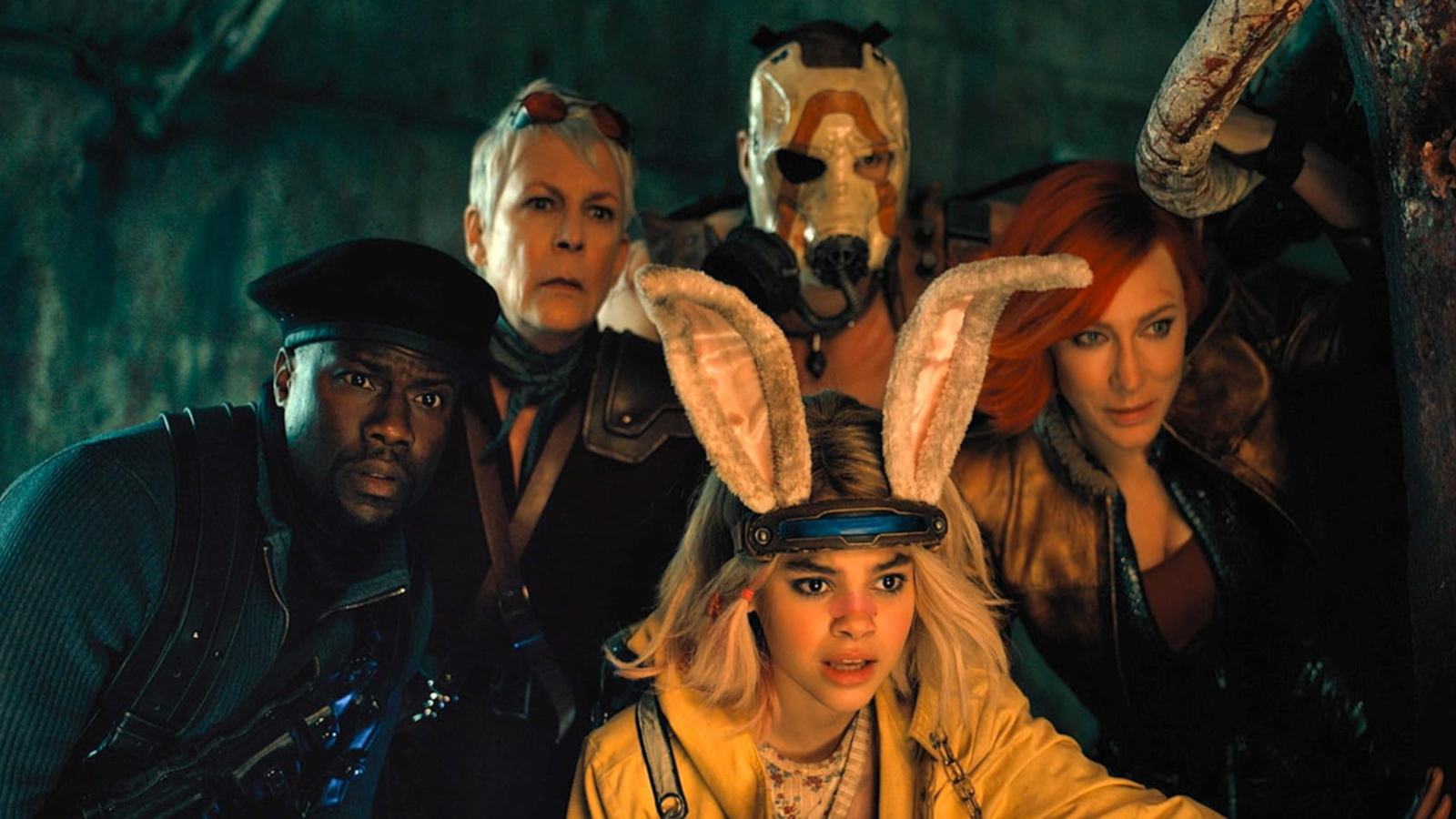 Cast of Borderlands in official photo from the movie.