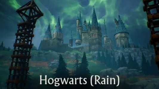 The Hogwarts Rain map in Harry Potter Quidditch Champions.