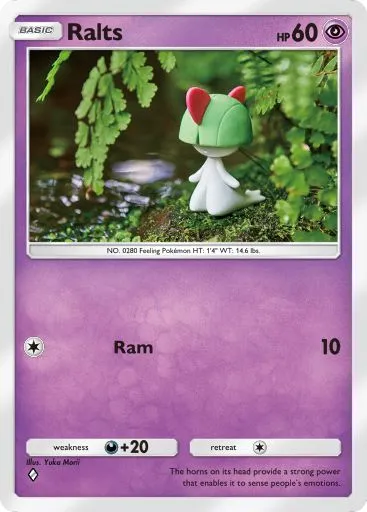 Pokémon TCG Pocket Ralts card.