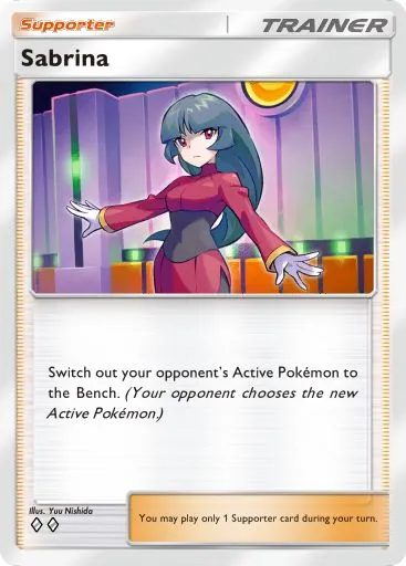 Pokémon TCG Pocket Sabrina card.