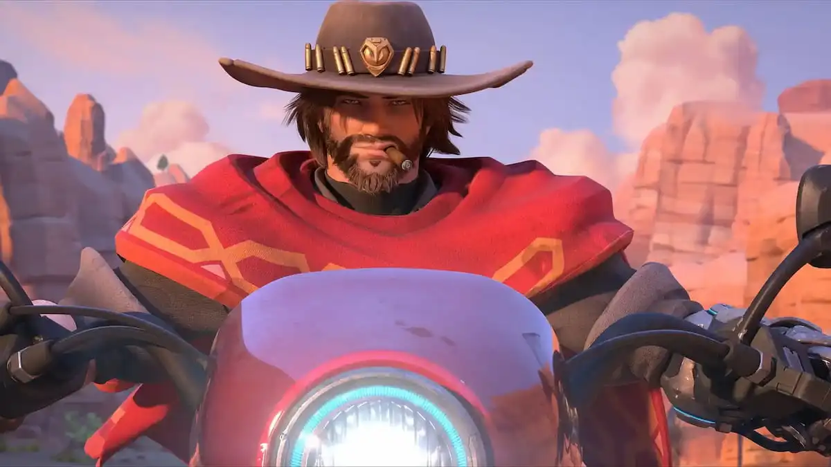 Cassidy from OW2 in an animated short