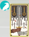 Swords Tarot Card in The Sims 4.