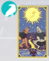 The Moon Tarot Card in The Sims 4.